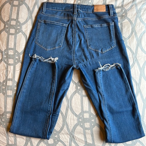 PAIGE Women’s Size 29 HOXTON ANKLE RAW HEM SKINNY JEAN - ALYESKA* High Waisted - Picture 16 of 16